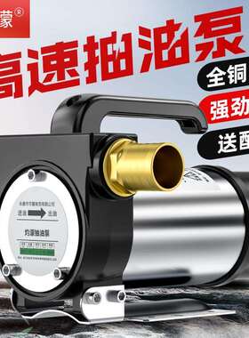 灼濛正反转电动抽油泵12V24V220V伏自吸泵直流柴油泵加油机抽油器