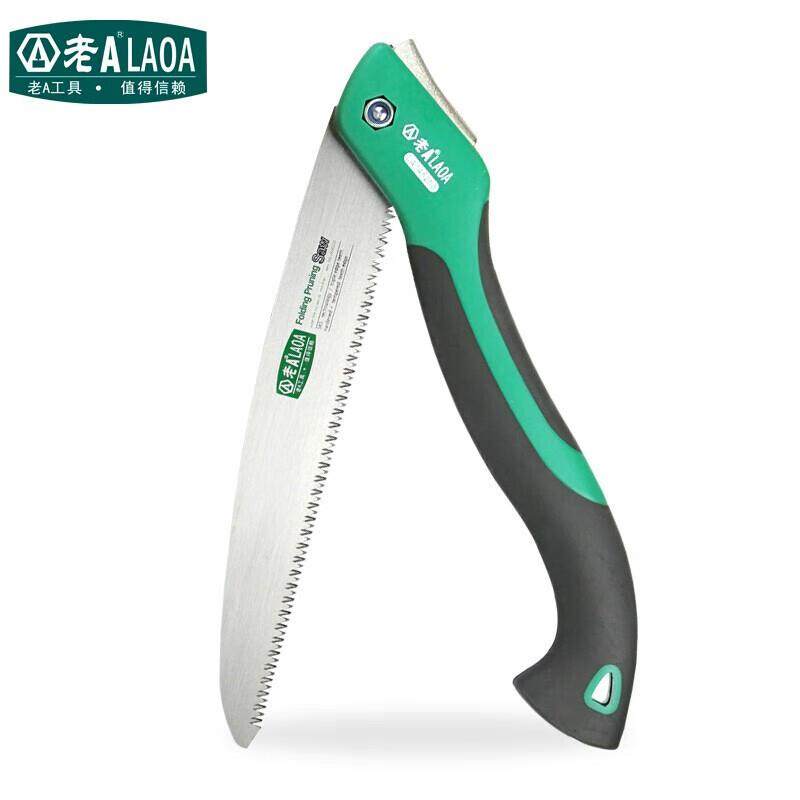 老A/LAOA SK5快速折叠锯 手锯 250mm 9T LA145250