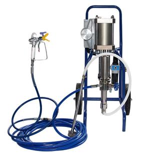 洪申2546气动高压无气喷涂机船舶专用重防腐聚氨酯防火涂料喷漆机