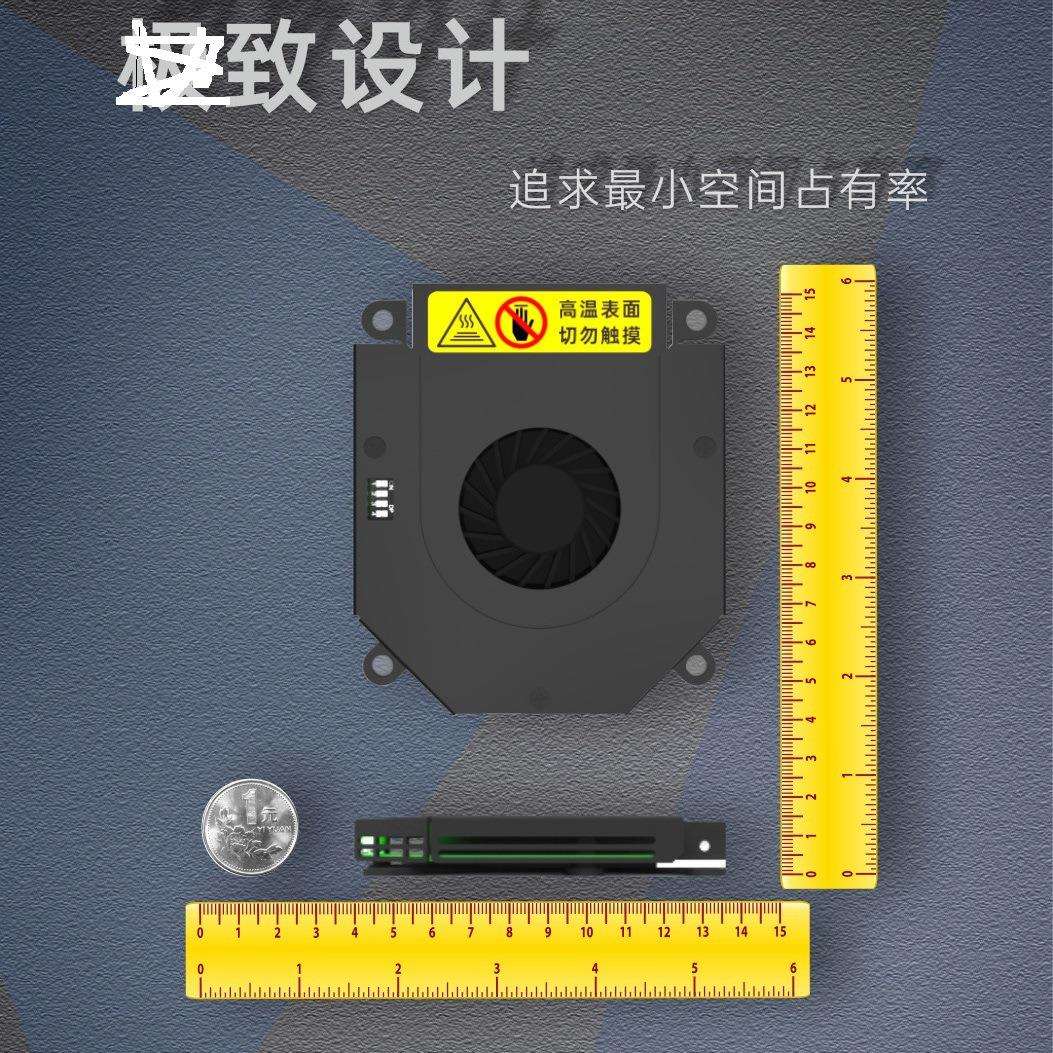 厂家WDF-IN型50W24V直流PTC加热器 自助终端设备专用热风机
