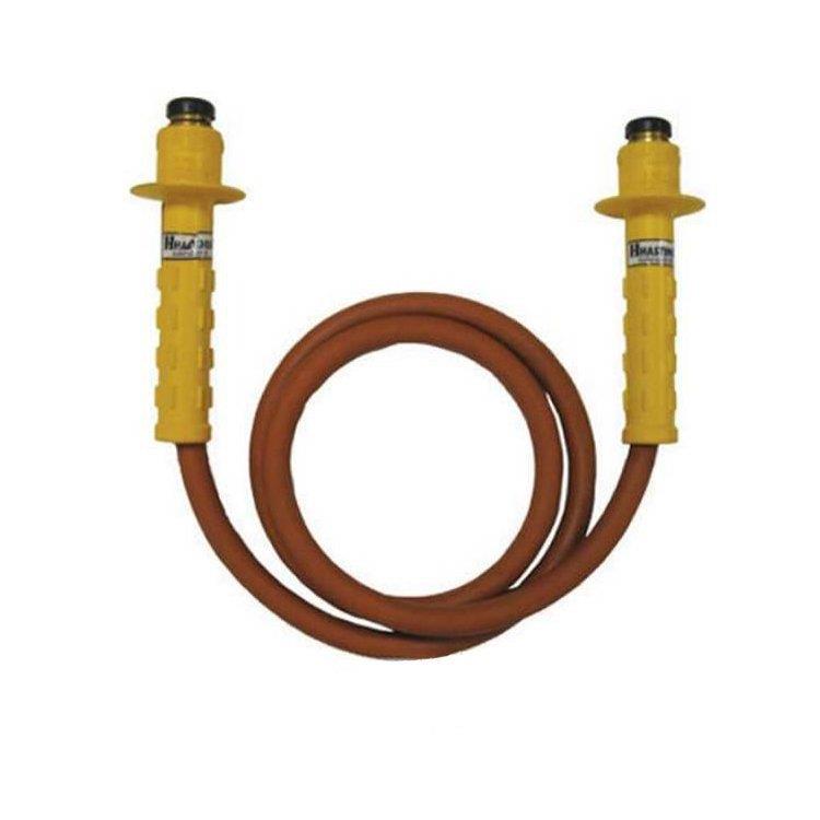 高压双接头跳线头引流线跳线夹绝缘引流线头双接头黄色引流线头