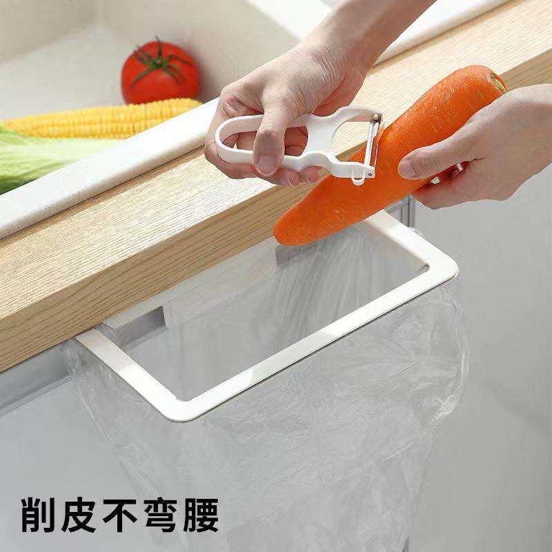垃圾袋门塑料袋挂钩垃圾支架橱柜挂式ll挂架厨柜厨房悬挂式垃圾桶
