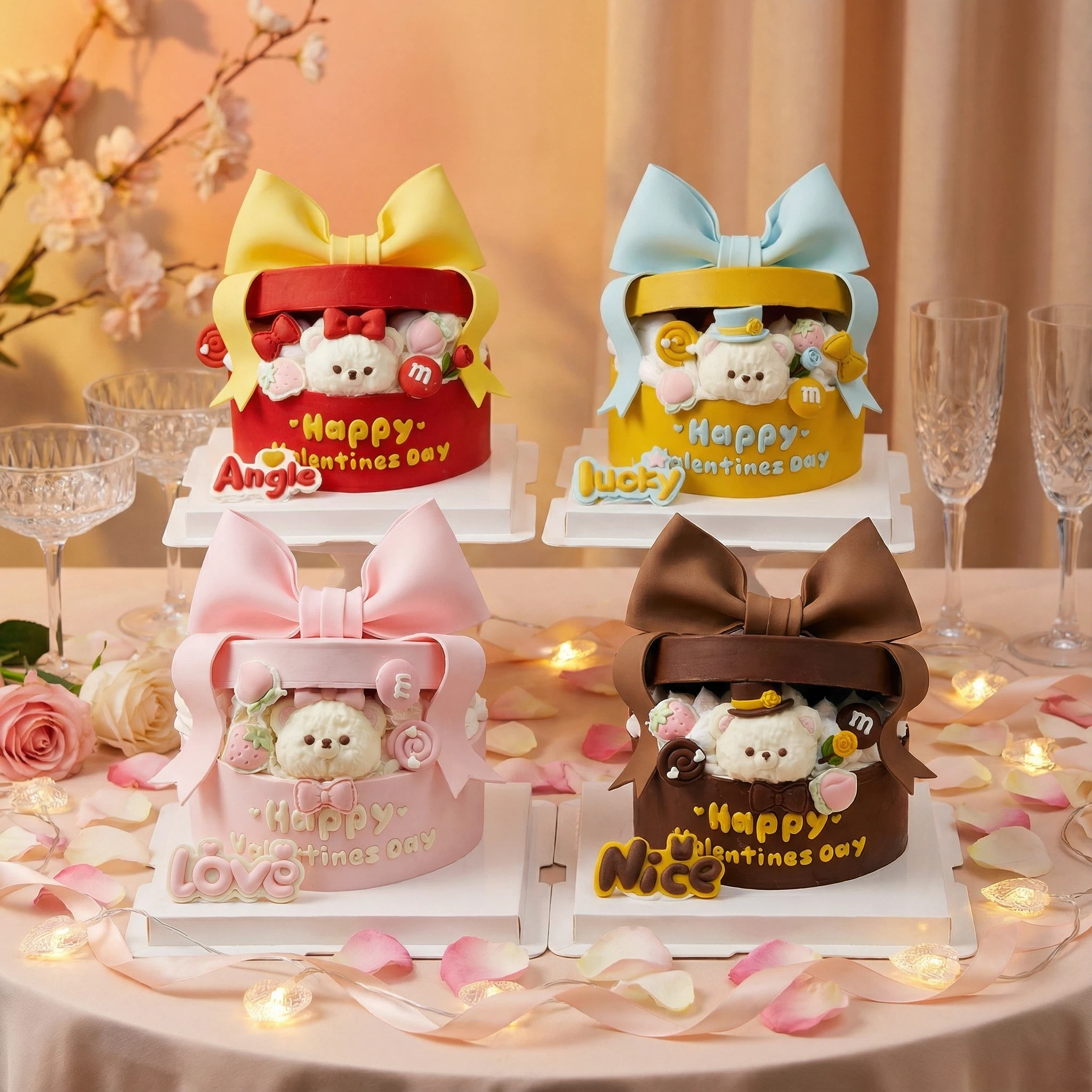 2026新款情人节蛋糕装饰爱心巧克力礼物盒可食代可可情侣纪念日,节庆用品/礼品,蛋糕/烘焙装饰用品,淘宝优惠券,粉丝福利购,淘宝优惠卷