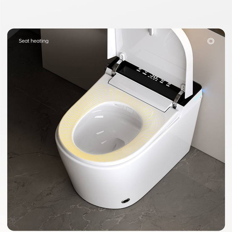 德国智能马桶一体式家用无水压限制双水路内置泡沫盾坐便器