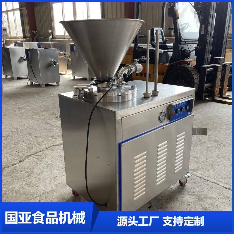 糯米肠液压灌肠机肉块肉条灌肠机蛋白肠衣液压灌肠机