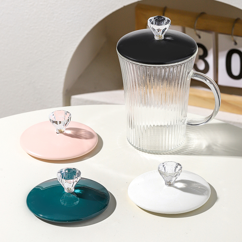 万能马克杯盖圆形通用大口径盖子