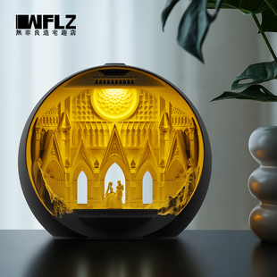 宅趣小夜灯创意礼品香薰灯卧室氛围灯摆件情侣生日高级订新婚礼物