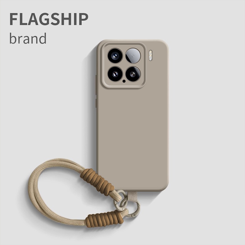 【高品质】适用小米14/13pro手机壳小米15带挂绳15spro新款xiaomi12液态硅胶全包防摔外高级感ultra保护套女