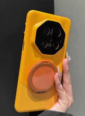 膜范适用华为Mate60rs非凡大师手机壳mate80rs素皮70rs磁吸旋转p80u支架pura70保护mate70pro套40rs新款p60女