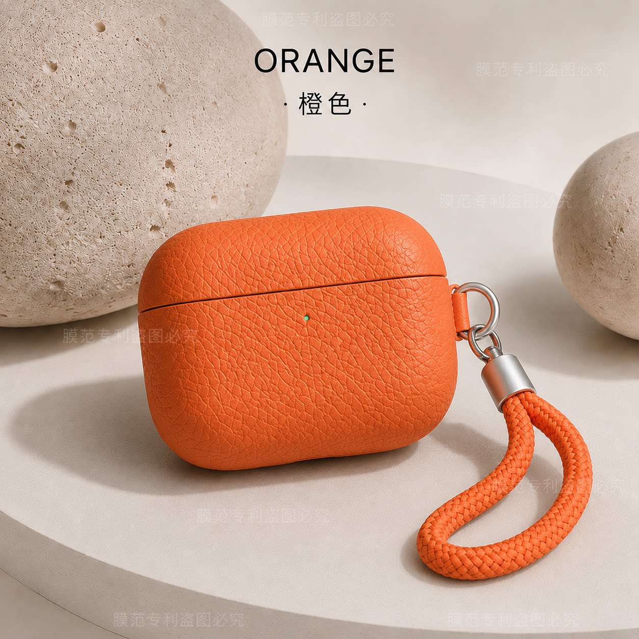 真皮头层皮]膜范适用苹果AirPodspro3耳机壳小羊皮保护套airpodspro3商务轻奢airpods2pro防摔防丢女皮套男简