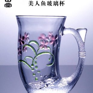 礼盒水晶玻璃杯家用创意礼物堂大号泡茶杯山品茗杯水杯容办公室
