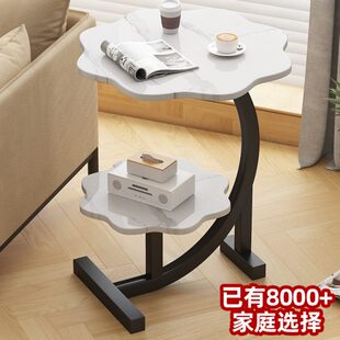 沙发边几高级移动迷你感小茶几置物架小桌子床边边柜轻奢床头阳台