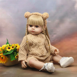 Reborn Baby Doll 全胶重生娃娃 可爱仿真婴儿娃娃 跨境发
