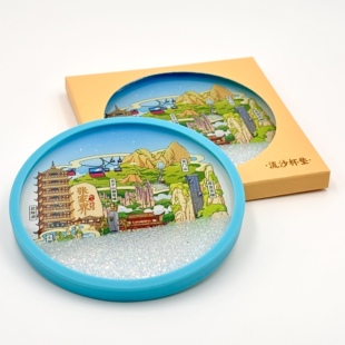 湖南张家界流沙杯垫天门山百龙天梯武陵源天子黄石寨旅游文创