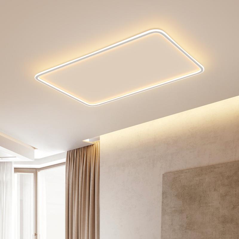 吸顶灯led大气简约现代客厅灯长方形家用北欧创意卧室灯房间灯具