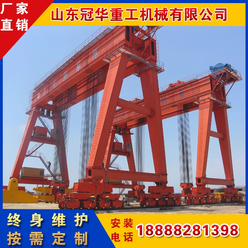 升降小型门式起重机 小型电动门架 移动简易电动万向无轨龙门吊