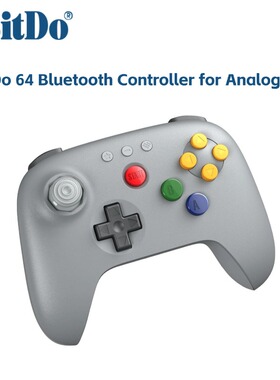 8BitDo 64 Bluetooth Controller for Analogue3D Switch Switch2