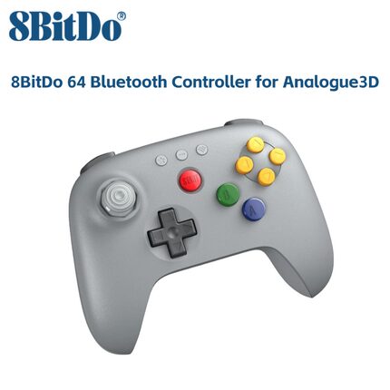 8BitDo 64 Bluetooth Controller for Analogue3D Switch Switch2