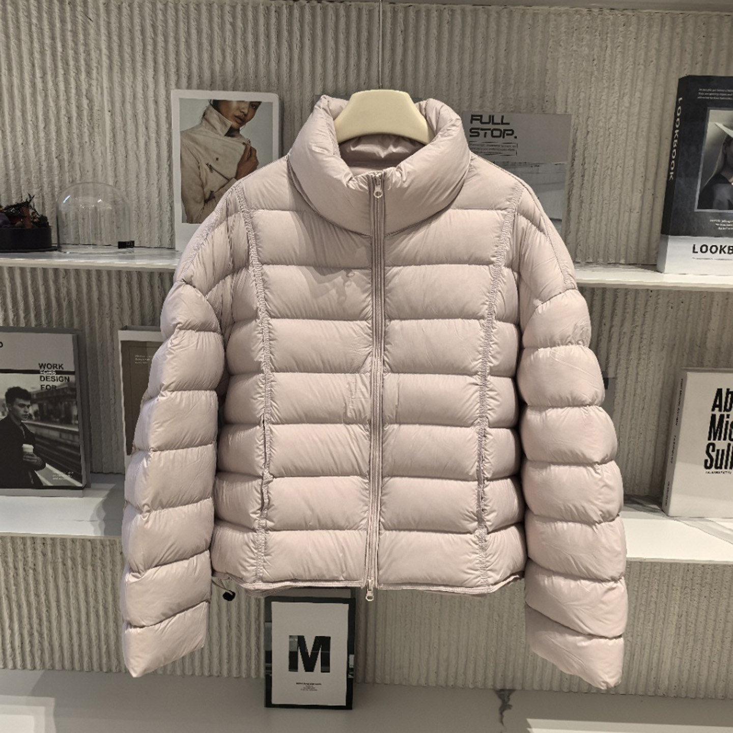 排骨羽绒服女2025冬季新款宽松轻薄保暖立领短款90绒外套爆款