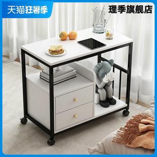 边几小茶几简易家用小桌子茶水柜现代简约角几置物桌客厅沙发边柜