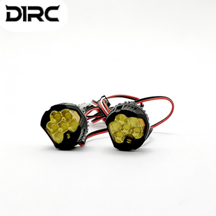 D1RC 6V 攀爬车射灯  1/10 1/8 攀爬车通用，仿真改装大灯