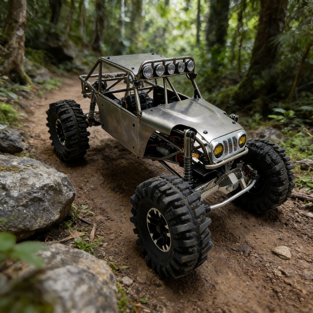 VPH10钛合金管架钛色遥控车