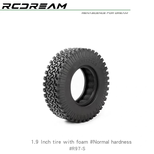 RCDream 1.9寸窄胎胎皮轮胎 1/10 1/8 仿真复古骆驼杯 D90 RD110