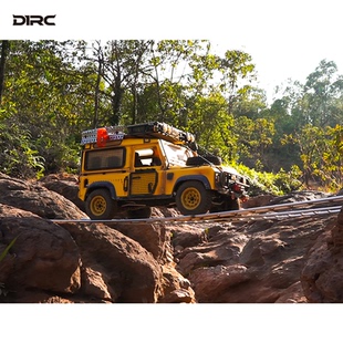过沟桥 仿真攀爬车工具 多功能拖车 户外场景搭建 D1RC1