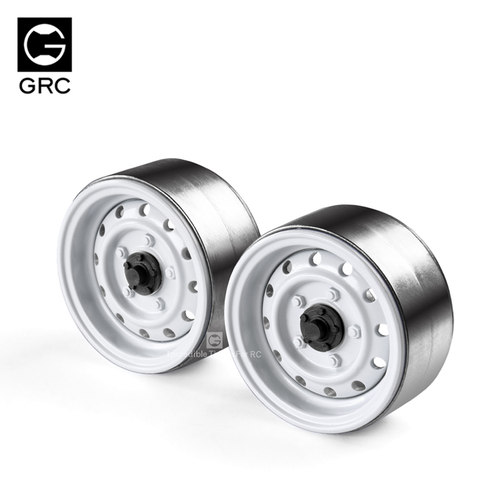 GRC 1.9寸金属轮毂3代 攀爬车经典复古锁胎轮毂 TRX4 SCX10 RC4WD