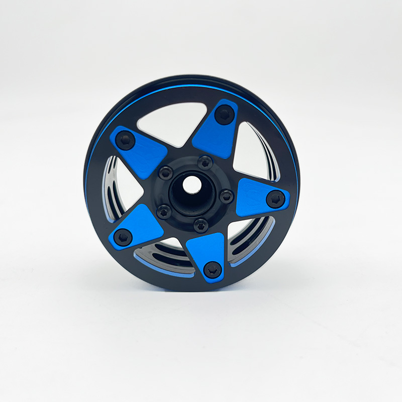 D1RC1.9寸 轻量化蓝色五角星 竞技轮毂