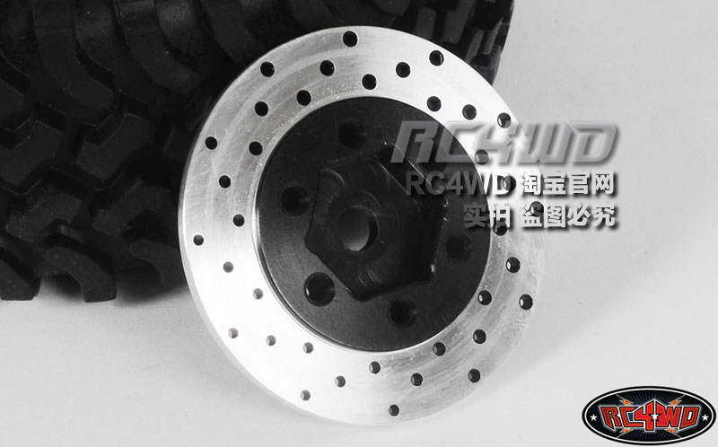 RC4WD 遥控越野车1.9轮毂6孔12mm结合器仿真刹车碟 (Z-S0530)