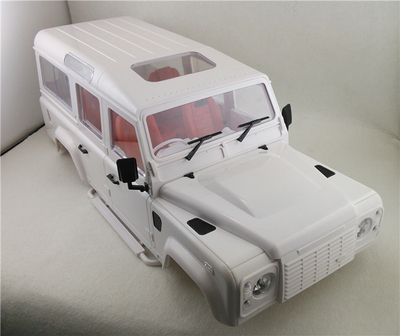 攀爬越野1/10路虎卫士D110旅行车 （车壳套装）散件334轴距