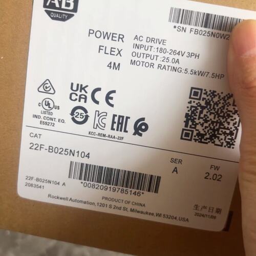 议价Allen-Bradley变频器22F-B025N10422F-B017N10422F-B042N104