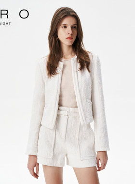 IRO NIGHT 2025年春秋肌理感小香风长袖外套WM07VILOMA24S