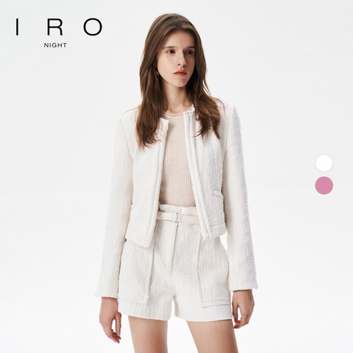 肌理感外套IRO长袖小香风