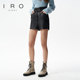 皮裤 IRO WM30LELIM23W A字型阔腿腰带装 饰短裤 NIGHT 2026年春季
