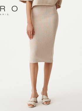 IRO NIGHT 2025年夏条纹针织半身裙WP31GHITA23S