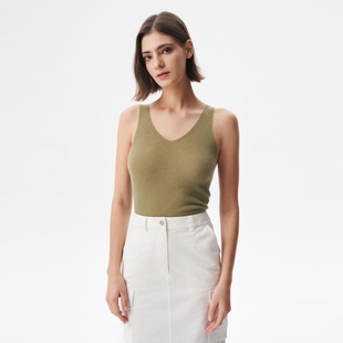 打底保暖内搭山羊绒背心吊带IWF351M03600 2026年夏季 IRO NIGHT