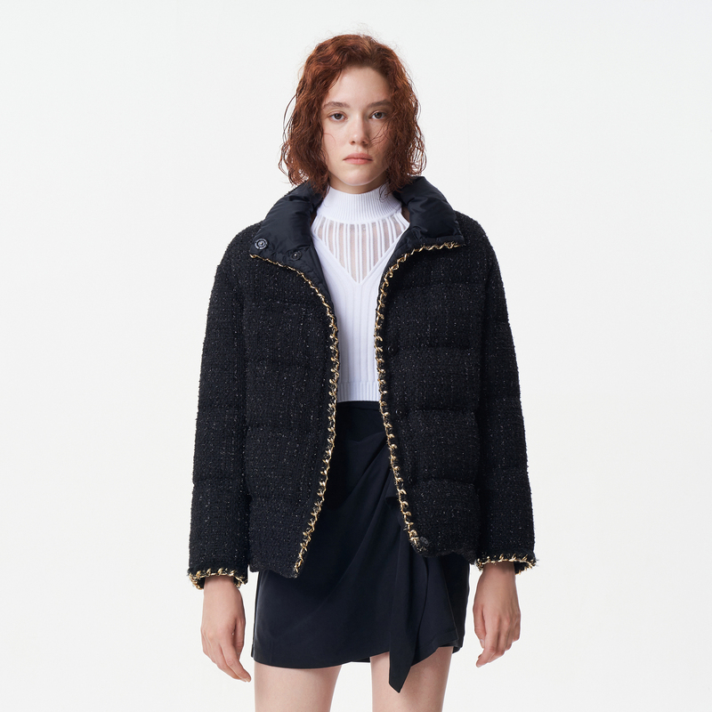 【李一桐同款】IRO Night 2025年冬季小香风羽绒服IWF344L01600