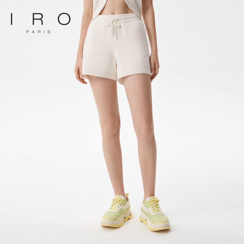 夏季高腰休闲IRO短裤纯色