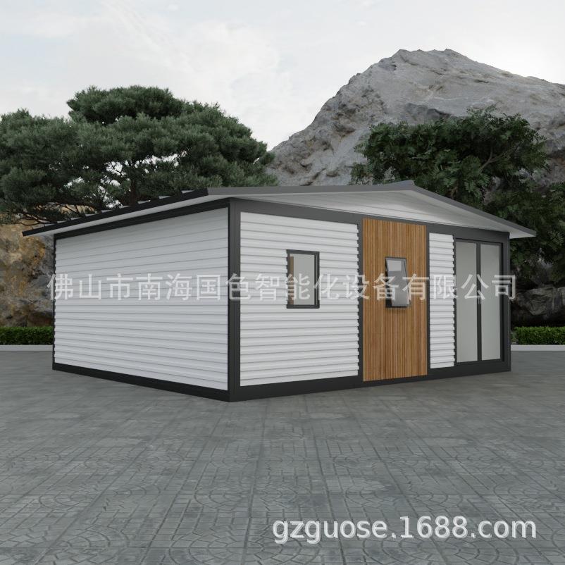 轻钢别墅住宅农村自建房钢结构装配式房专业设计轻钢房屋景点引流