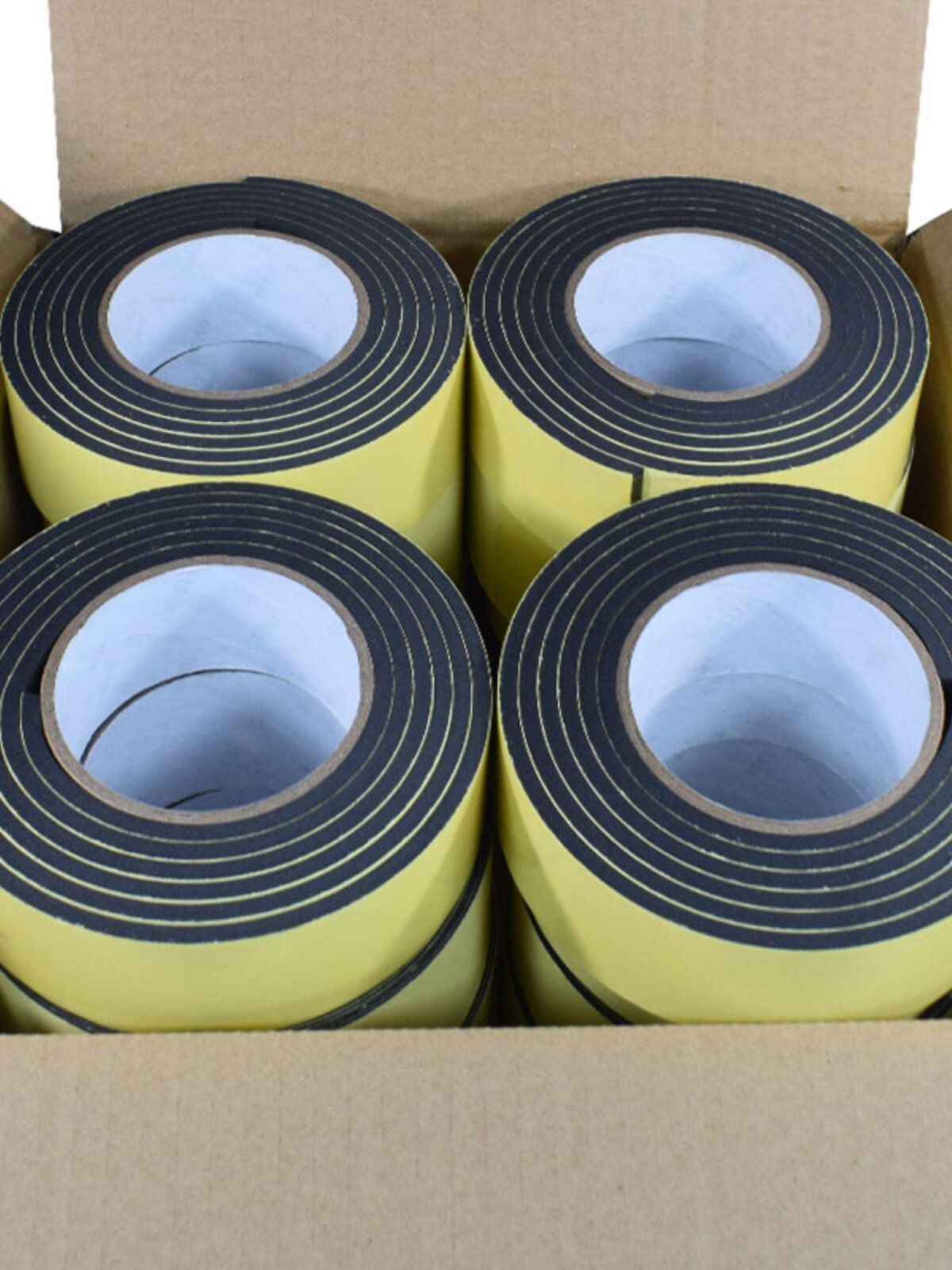 单面evaa海绵胶带高粘度防撞减震整箱整筒装泡棉材料工业胶带