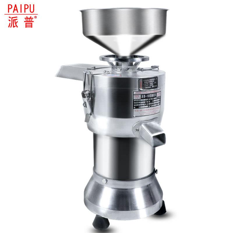 商用豆浆机豆制品米浆打浆机豆腐机家用渣浆分离100型磨浆机