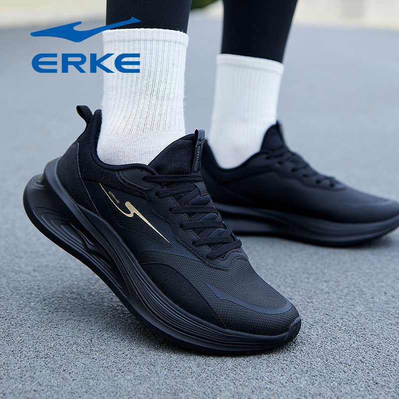 凌悦鸿星尔克男鞋2026冬季新款黑色软底中老年运动户外休闲跑步鞋,运动鞋new,跑步鞋,淘宝优惠券,粉丝福利购,淘宝优惠卷