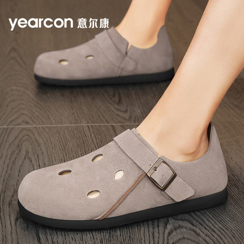 意尔康男鞋官方旗舰店正品