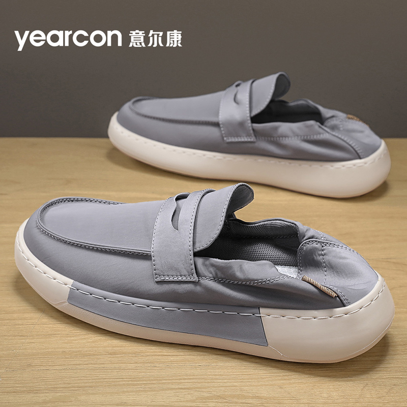 意尔康男鞋官方旗舰店正品