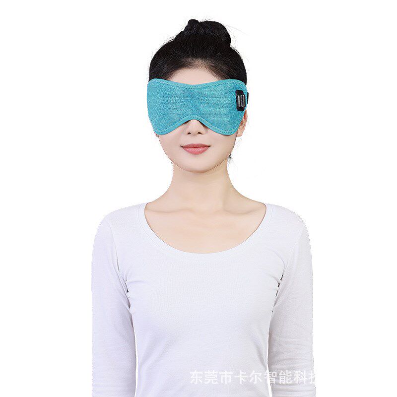 电热眼罩发热加热缓解眼疲劳睡眠遮光usb充电式高温热敷眼罩男女