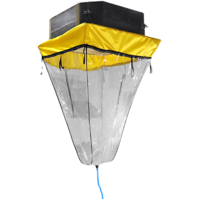 进宝天花机清洗罩中央空调吸顶机清洗防水罩洗冷气接水袋加厚防水