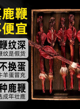 吉林长白山梅花鹿鹿鞭礼盒装