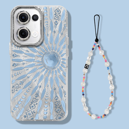 太阳图腾适用opporeno13手机保护壳新款reno12pro套10创意个性reon9por+小众8/7高级6ultra5男女款OPPO K12xk